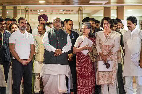 Congress Working Committee meeting